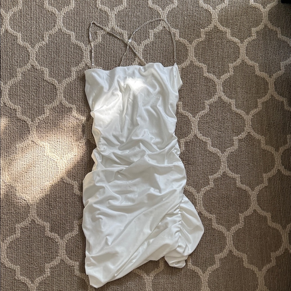 Windsor white stretchy dress